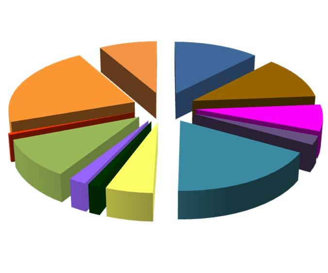 Tabuľka 21 Národnostné zloženie obyvateľstva v meste Trebišov, okrese Trebišov, v KSK a SR Percentuálne zastúpenie najpočetnejších národností slovenská rómska maďarská česká rusínska ukrajinská Mesto