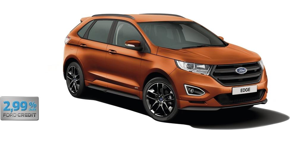 NOVÝ FORD EDGE I AKČNÍ CENÍK Zaváděcí nabídka Výbava Motor a převodovka Cenové zvýhodnění* Zvýhodněná cena* Trend 2.0 TDCi AWD 180 k, 6st.