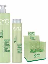 ŠAMPON bez parabenu Obohacený o kolagen a bambucké máslo, SMOOTH- SYSTEM šampon jemně čistí, dodává lesk a uklidňuje vlasovou strukturu.