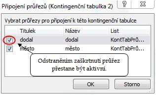 Můžeme vybírat položky podle jednoho kritéria, nebo kritéria kombinovat při stisknutém tlačítku Ctrl. Při stisknuté klávese Shift vybereme souvislou řadu kritérií.