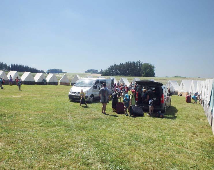 10 Letní tábor Rosička 2015 Letní tábor Rosička je 325 kilometrů daleko od Proskovic a cesta autem po dálnici trvá tři a půl hodiny.