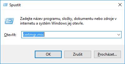 zablokovat na portálu a odstranit jej z počítače: Pomocí kombinace Windows + R se
