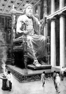 Alexander Veľký nikdy nevidel splnenie svojho sna, pretože obyvatelia Efezu potrebovali na znovu postavenie Artemidinho chrámu 120 rokov. Zarovnanie textu Nastred. Vložte obrázok zeus.