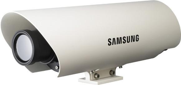 Minimální rozpoznatelná teplota kamery je 0,08 C. Kameru lze ovládat po datové sběrnici RS 485.
