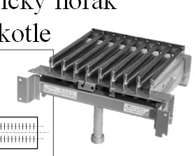 ručně poloautomatické hořáky plně automatické hořáky Atmosférický plynový hořák plyn Skupinový atmosférický hořák teplovodního kotle tryska hořáková tyč