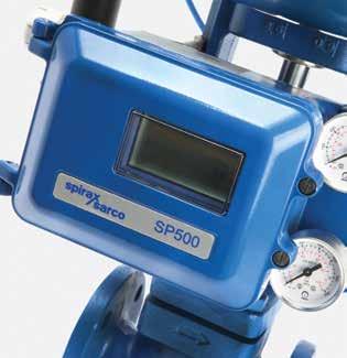 spiraxsarco.com Pozicionery SP400 a SP500 Chytré řešení Vysoce účinné pozicionery SP400 a SP500 snižují spotřebu energie.