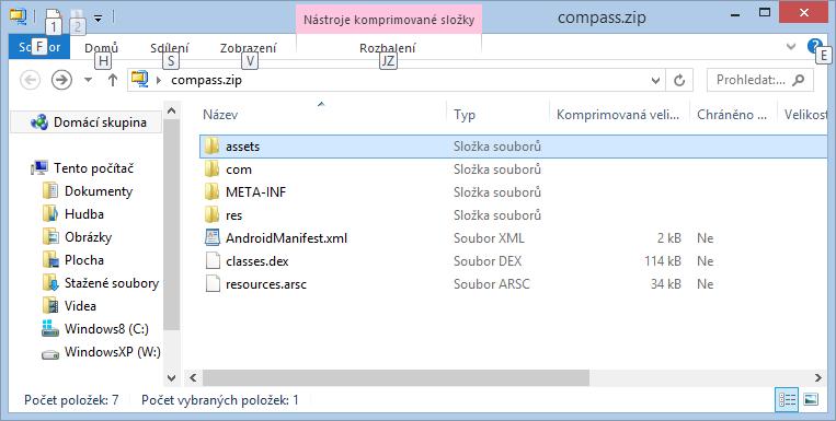 APK = ZIP soubor 21 Bezpečnost