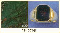 vláknitých vrostlicích nebo dutých kanálcích orientovaných v drahokamech ve stejném směru, typický pro azbest a krokydolit heliodor - náz. z řec. hélios = slunce, náz. v něm.