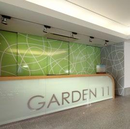 tramvají). Garden Eleven nabízí celkem 15 100 čtverečních metrů plochy k pronájmu a vynikající možnosti parkování přímo v areálu.