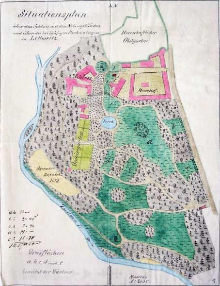 ZÁMECKÝ PARK HISTORIE Ve středověku se na svazích kolem zámku Letovice pěstoval chmel pro zámecký pivovar. Za rodu Blümegenů (1724 1820) byla na jižní straně formální zahrada s tvarovanými dřevinami.