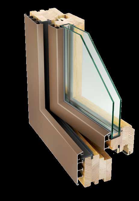 Dřevohliníková okna udržují příjemné teplo v místnosti, přičemž venkovní vrstva hliníku zároveň zajišťuje tu nejlepší ochranu