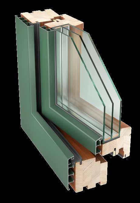 Pokud se rozhodnete pro okna ze dřeva v kombinaci s hliníkem, získáte prakticky nezničitelný výrobek, protože hliník dřevo