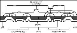 Latch - UP efekt, parazitní tyristor ve struktuře CMOS Přítomnost ochranných diod na vstupu i parazitních diod na výstupu ve struktuře CMOS, parazitní tyristor mezi U CC a GND P - gate T1 U CC R - N