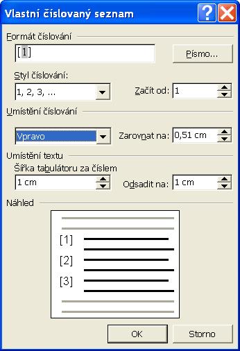 KAPITOLA 1 TYPOGRAFIE A MS WORD 30 Položku seznamu sestavujeme tak, aby bylo dílo dohledatelné.