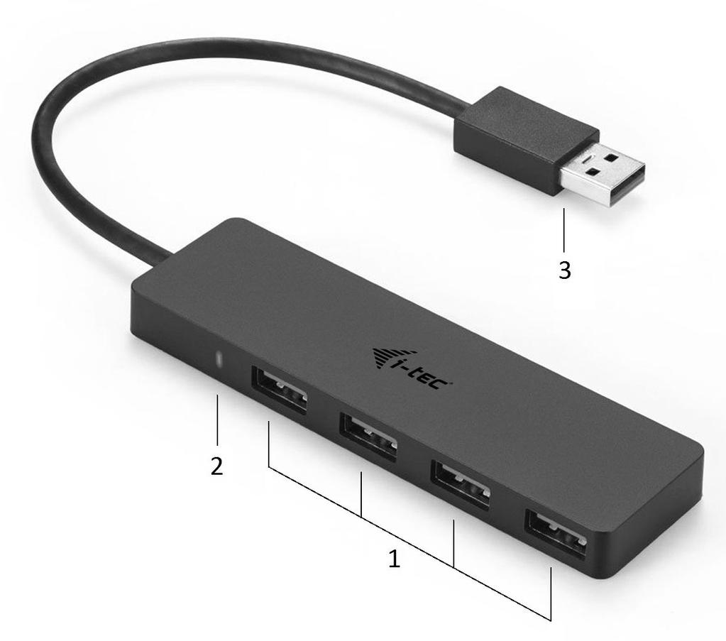 i-tec USB 2.0 Slim HUB 4 Port ENGLISH... 05-06 DEUTSCH... 07-08 ČESKY... 09-10 POLSKI...11-12 SLOVENSKY.