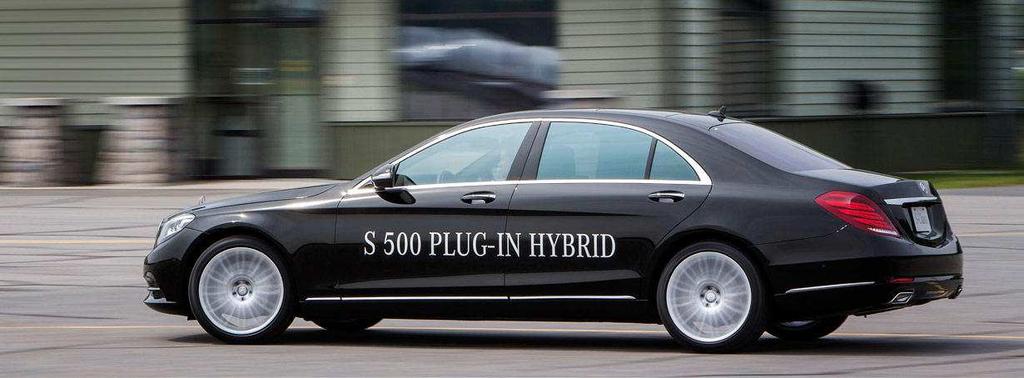 Mercedes-Benz S 500 Plug-in Hybrid, přeplňovaný 6 válec 2 996 ccm, 245 kw, 480 Nm + elektromotor 85 kw, 340 Nm,