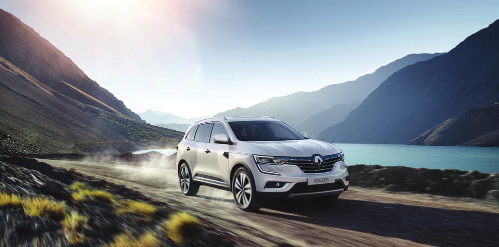 Nový Renault KOLEOS CENÍK Motor ZEN INTENS INITIALE PARIS Energy dci 130 4x2 699 900 749 900 Energy dci 175 4x4 849 900 Energy dci 175 4x4 X-Tronic 899 900 979 900 VÝBAVA V HODNOTĚ 50 000 Kč ZDARMA