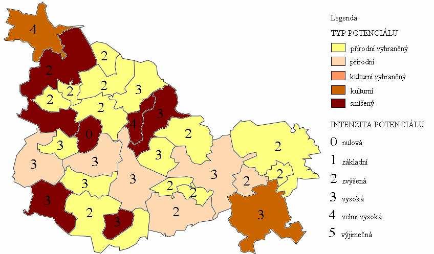 (2001)  17: Podíl objektů druhého bydlení na celkovém domovním fondu;