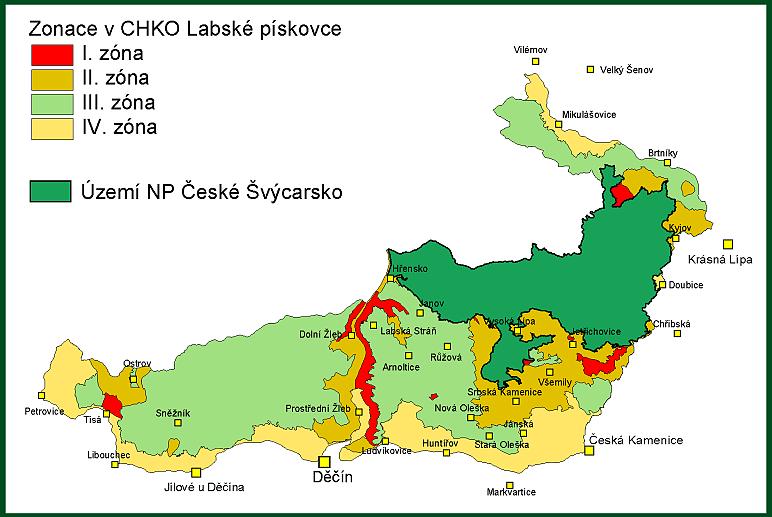 Zdroj: Správa CHKO Labské