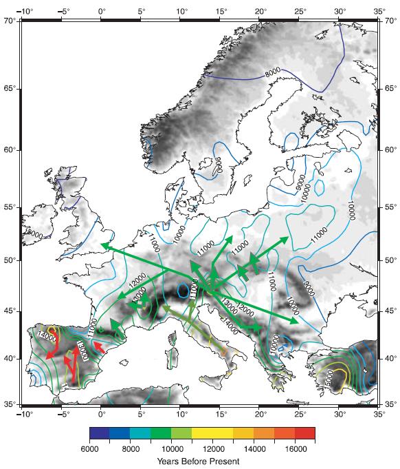 Holocénní rozšíření dřevin ve (střední) Evropě: příklady borovice lesní