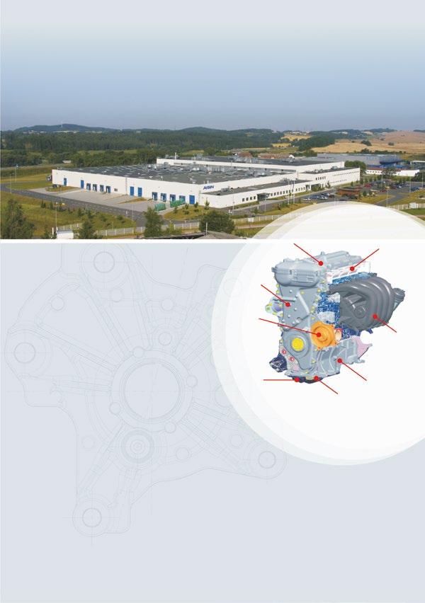 AISIN EUROPE MANUFACTURING CZECH s.r.o., ADVICS MANUFACTURING CZECH s.r.o. N17 AISIN EUROPE MANUFACTURING CZECH je globálním dodavatelem pro automobilový průmysl.