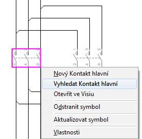 Relé a pomocné kontakty Strana 47 Přiřadit