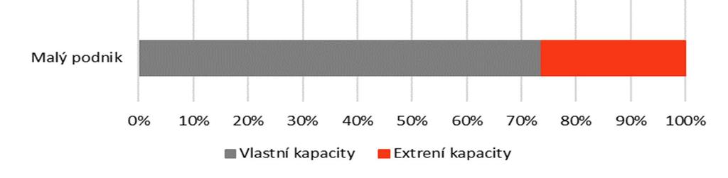 Firmy jsou tak častěji nuceny si najímat na tyto aktivity extérní kapacity.