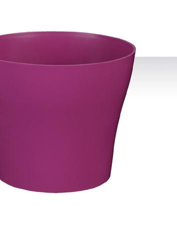 024 04 Tulipan Decorative flower pot Dekorativní květináče Dekotopf simple popular shape, glossy surface jednoduchý