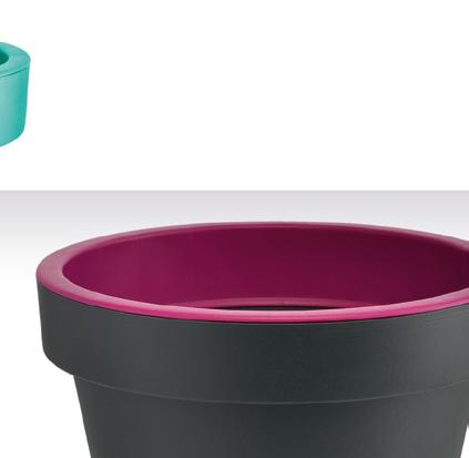 Oberfläche, robuste Konstruktion, geeignet für den Innen- und den Außenbereich Flower pots Decorative flower pot 29 39