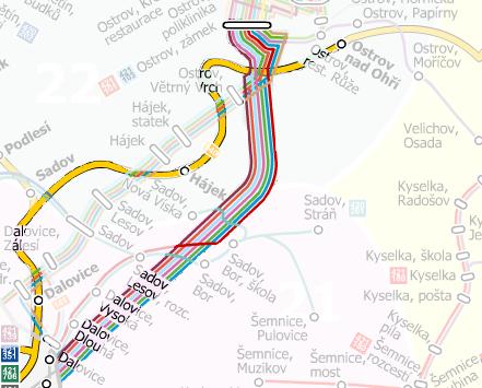 3.2 Autobusová doprava Autobusových linek v kraji existuje velké množství, proto jsem níže navrhl/identifikoval nejvýznamnější z nich, které budou sloužit jako doplnění železniční páteře zejm.