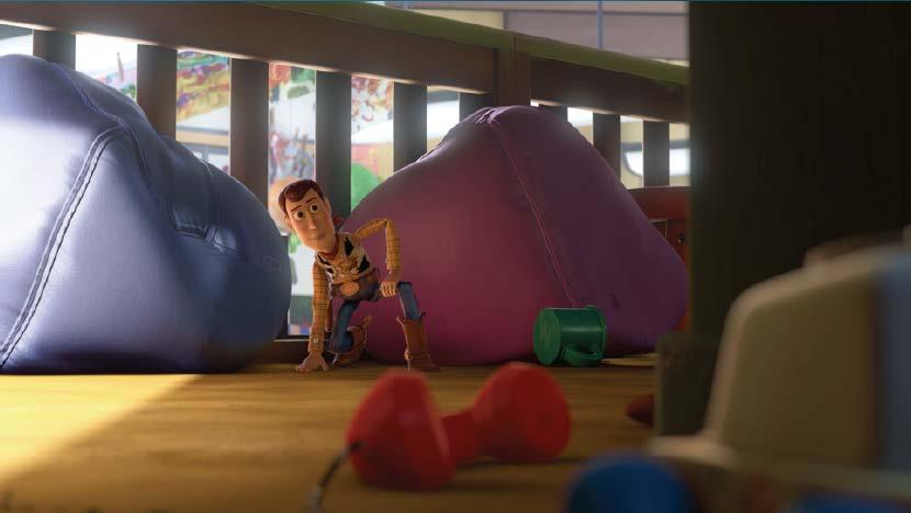 Point-based GI: Toy Story 3 (bez GI) Pixar