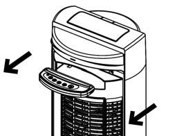 ARIANTE TOWER SUPER / strana 4 Vysvetlenie: A - nastavením režimu noc u ventilátora fungujúceho s vysokými otáčkami sa nastaví taktiež prevádzka v režime silného vánku. Po 30 min.