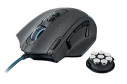 (217182768) 799,- 29,59 ROZLIŠENÍ AŽ 5000DPI ASUS SICA Black gaming mouse Herní drátová optická