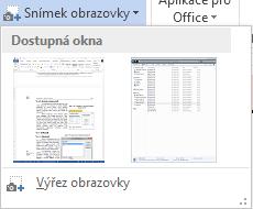 Kapitola 5: Karta Vložení 64 Formát prvků grafu Možnosti rozložení Prvky grafu Styly grafu Výřez obrazovky Store Online video tlačítko Změnit typ grafu, pomocí kterého můžeme měnit typ grafu pro celý