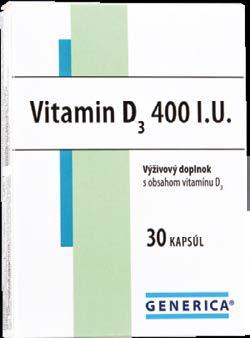 7,60 KOSTI 4,20 2,65 Vitamin D 3 400 I.U.
