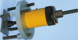 Hydraulické předpínací zařízení HoZ 250/50 slouží k předpínání a kontrole skalních svorníků kotvených maticí.