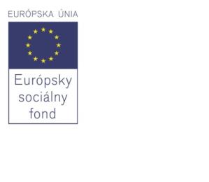 Tento projekt sa realizuje vďaka podpore z Európskeho sociálneho