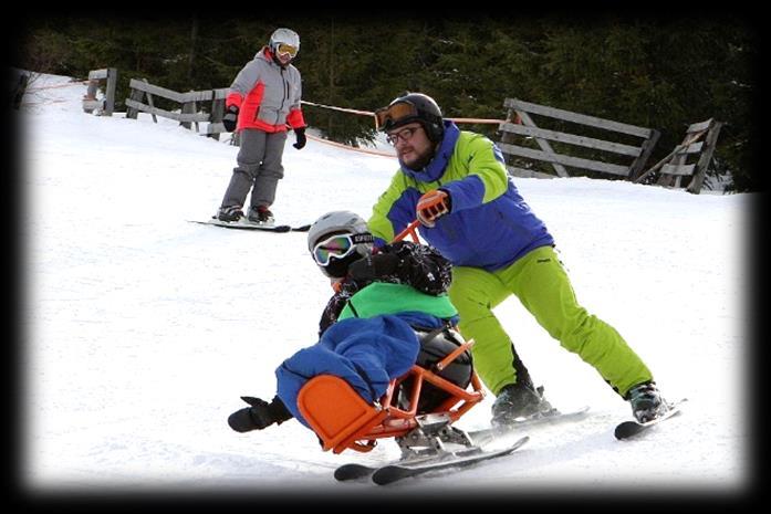 Výukový program kurzy monoski a biski pro širokou veřejnost Výukové lyžařské kurzy pořádáme již několik let ve stejném režimu formou víkendových a týdenních pobytových akcí.