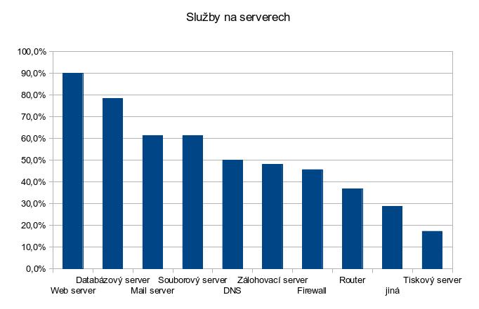 3.3.4.5 Druh serveru Nezbytnou otázkou ankety bylo analyzovat způsob využití serveru. Výsledky jsou zobrazeny na grafu č. 5. Graf č.