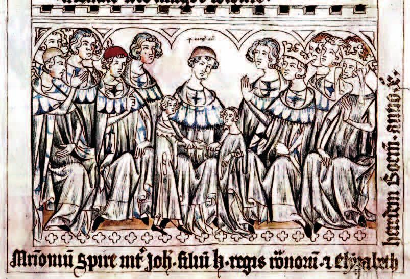 V roce 1308 se stal trevírským arcibiskupem Janův strýc Balduin a Jindřich byl zvolen římským králem.