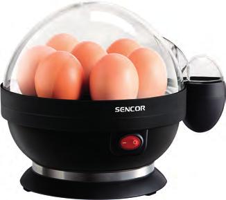 salátů Vyjímatelný zásobník na vejce pro snadné servírování vajec Jednoduché čistění přístroje díky ergonomickému designu s odnímatelným