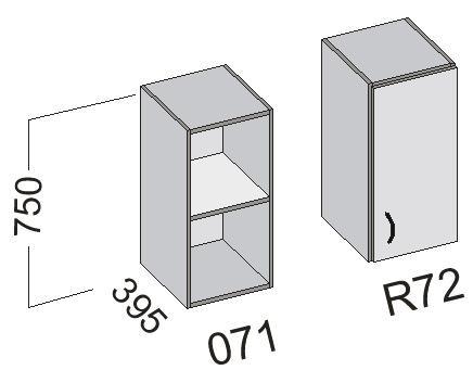 TB S4R 126 2 233 TB SR 168 3 662 TB S4R 166 2 511 TB SR 208 4 444 TB S4R 206 3 307 levé varianty xx SL 088-208 levé záda z LTD 18 mm - pohled levé varianty xx S4L 086-226 TB S4R 226 3 246 Uxx Skříně