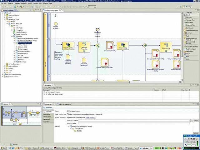 TIBCO BUSINESS STUDIO Obrázek 24