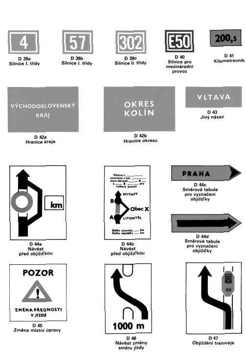[200,' D39a íilnice 1. třfdy D39b Silnice I.
