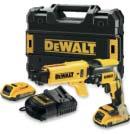 Aplikace SDK Sádrokartonářský šroubovák DEWALT DCF620D2K-QW 18 V XR sádrokartonářský šroubovák / 2x 2,0 Ah / 5-30 Nm / 4400 ot./min / Tstak II / mag.