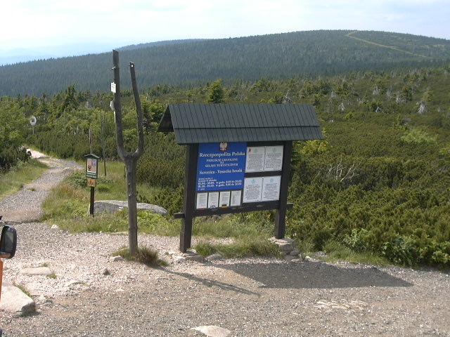 bouda (Tvarožník) Szrenica přechod na