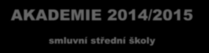 smluvní střední školy Smlouvy se středními školami (v I.