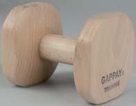 strings, with two magnets 0950-650 0,65 kg Aport dřevěný Apportierholz Wooden dumbbell