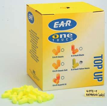 Zásobník zátek E A R soft, 500 párů, opakovaně použitelný E A R soft plugs container,