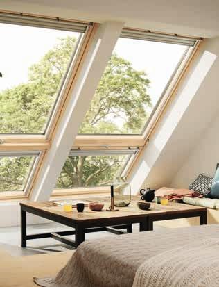 Premium Střešní balkon GDL 3066 VELUX Cabrio promění střešní okno během pár vteřin v balkón, takže můžete vyjít ven na čerstvý vzduch, aniž